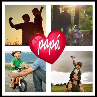 Collage Papá 20x20