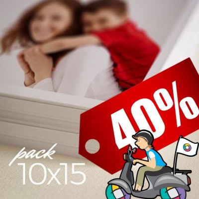 Pack 50 fotos 10x15  40 % Off + Envío