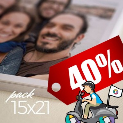 Pack 50 fotos 15x21  40 % Off  + Envío sin cargo